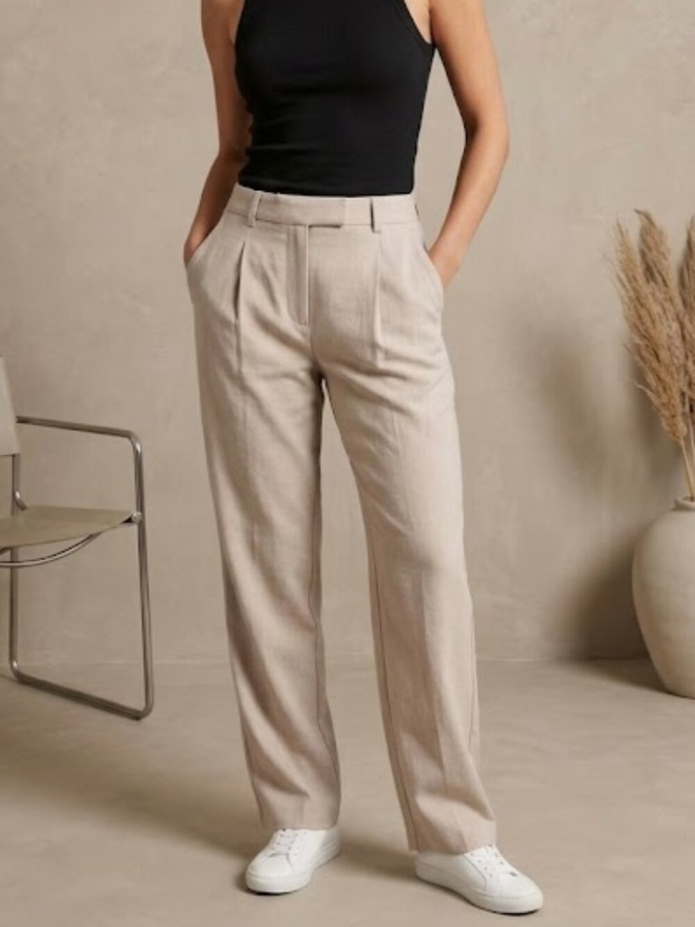 Abercrombie & Fitch Harper Straight leg pants